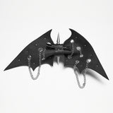 Punk bat bow hairpin