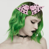 Punk bat bow hairpin