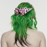 Punk bat bow hairpin