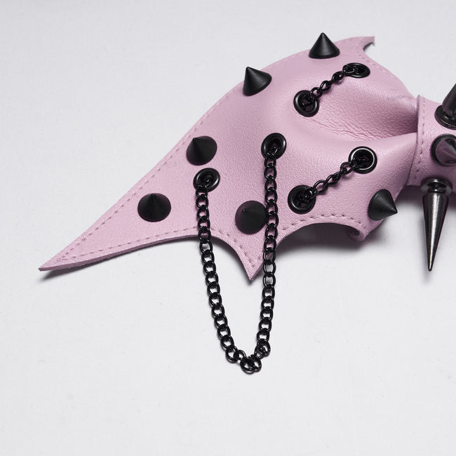 Punk bat bow hairpin