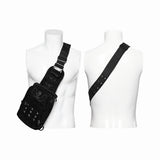 Punk Retro  Backpack with Multi pockets