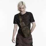 Punk Retro  Backpack with Multi pockets