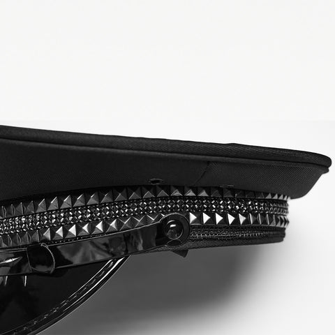 Punk military style hat