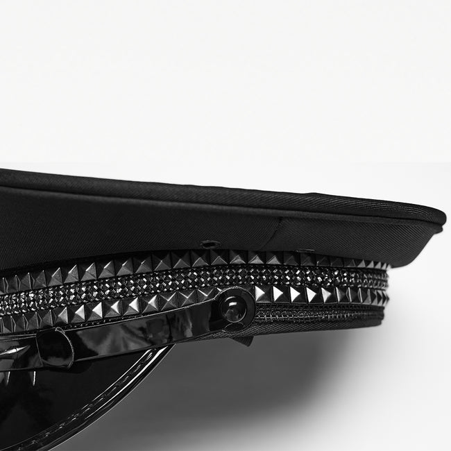 Punk military style hat