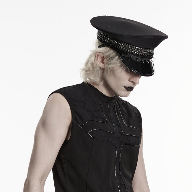 Punk military style hat