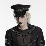 Punk military style hat