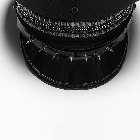 Punk military style hat