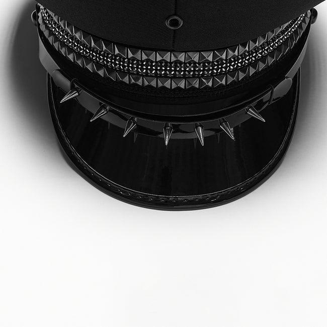 Punk military style hat