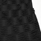 Punk asymmetrical splicing hooded vest