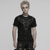 Punk Tattered Visual T-shirt