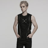 Punk cut webbings vest