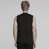 Punk cut webbings vest