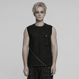 Punk Tie-dyed Vest For Men
