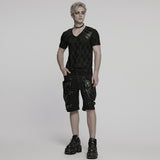 Punk handsome men's T-shirt