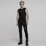 Cyber flocking mesh vest