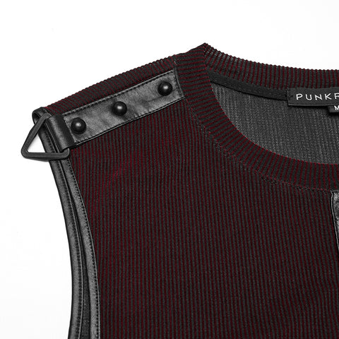 Cyber flocking mesh vest