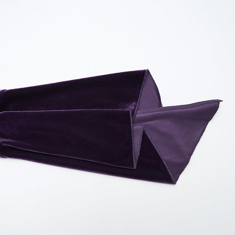 Elegant Goth Velvet T-shirt