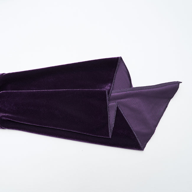 Elegant Goth Velvet T-shirt