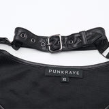 Cool Striped Tattered Punk T-shirt