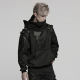 Punk hooded armor element hoodie