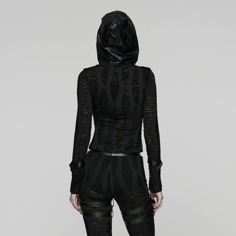 Decadent Punk Hooded T-Shirt