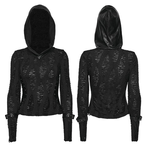 Decadent Punk Hooded T-Shirt