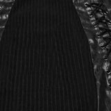 Punk knitted handsome T-shirt