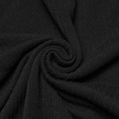 Goth minimalist jacquard  T-shirt