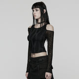 Daily Hollow-out Punk T-Shirt