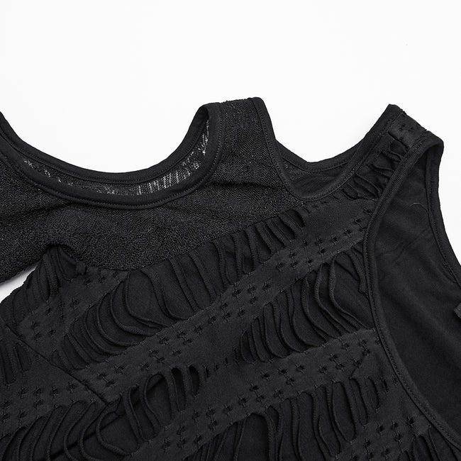 Daily Hollow-out Punk T-Shirt