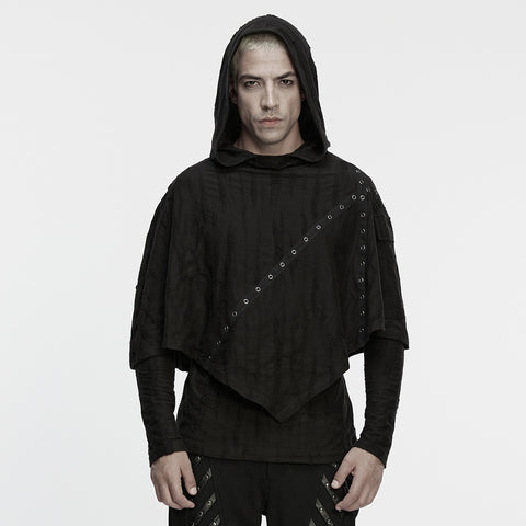 Knitted Wasteland Punk T-shirt For Men