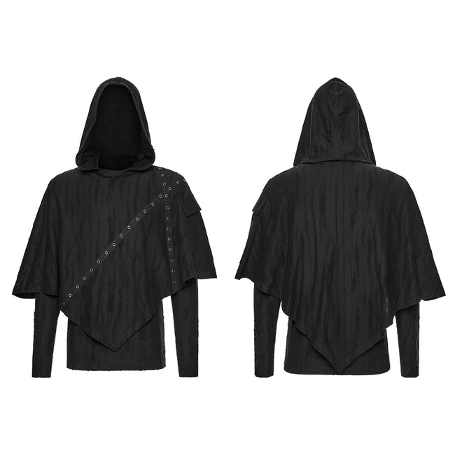 Knitted Wasteland Punk T-shirt For Men