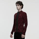 Gothic Rose Embossed T-shirt