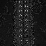 Gothic Rose Embossed T-shirt
