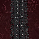Gothic Rose Embossed T-shirt
