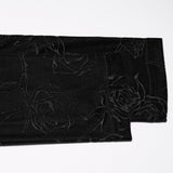 Gothic Rose Embossed T-shirt