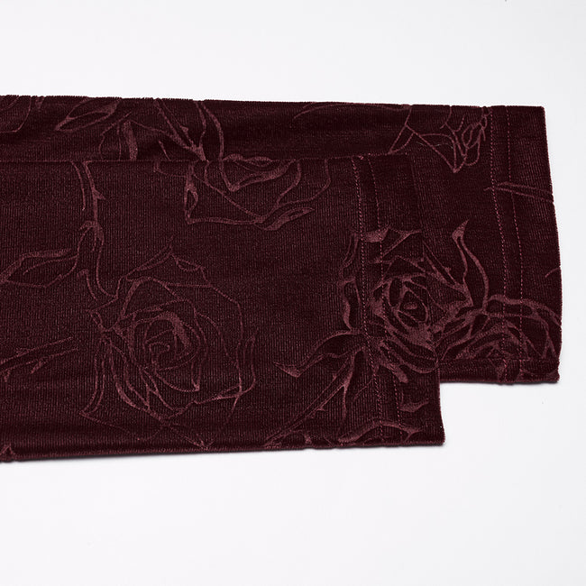 Gothic Rose Embossed T-shirt