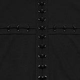 Goth Sleeveless Hooded Dark T-shirt