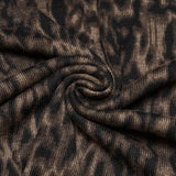 Punk leopard print T-shirt