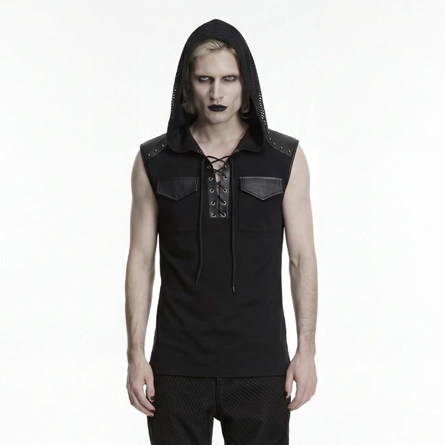 PunkRave Men's Punk Simple T-shirt