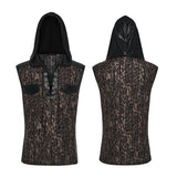 Punk leopard print T-shirt