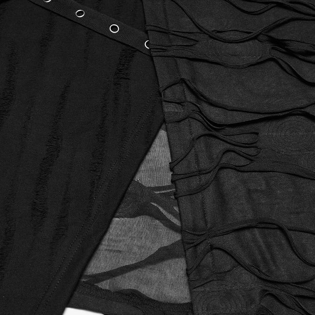 Wasteland hooded tattered vest