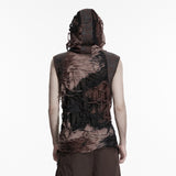 Wasteland hooded tattered vest