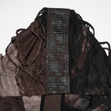 Wasteland hooded tattered vest
