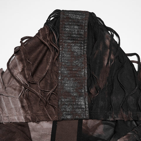 Wasteland hooded tattered vest