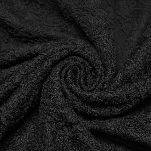 Gothic pleated drape T-shirt
