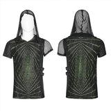 Punk lightwave printed T-shirt