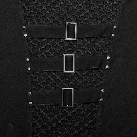 Punk Hooded T-shirt