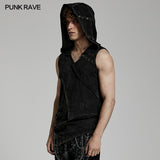 Punk hooded vest