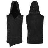 Punk hooded vest